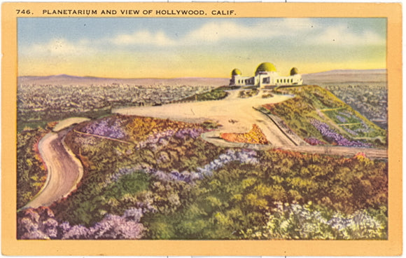 Planetarium and View of Hollywood, CA - Carey's Emporium