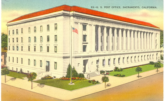 U. S. Post Office, Sacramento, CA - Carey's Emporium