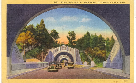 Boulevard Thru Elysian Park, Los Angeles, CA - Carey's Emporium