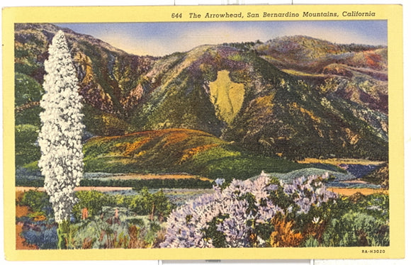 The Arrowhead, San Bernardino Mountains, CA - Carey's Emporium