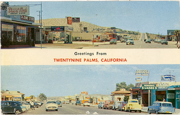 Greetings From Twentynine Palms, CA - Carey's Emporium