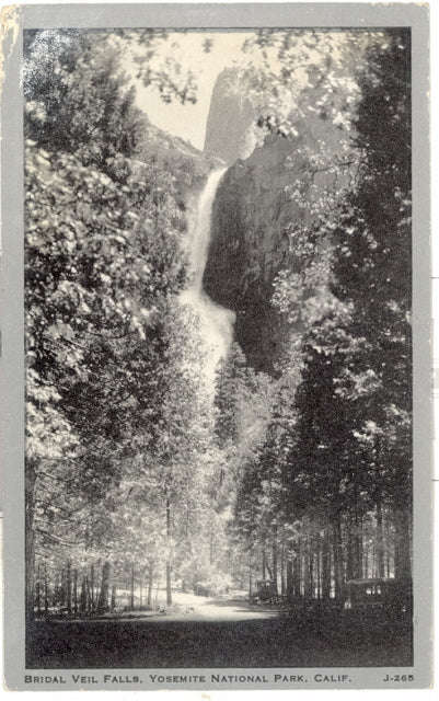 Bridal Veil Falls, Yosemite National Park, Calif. - Carey's Emporium
