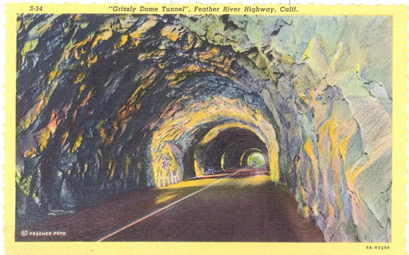 Grizzly Dome Tunnel, Feather River Highway, CA - Carey's Emporium