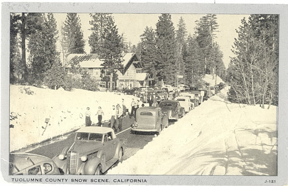 Tuolumne County Snow Scene - Carey's Emporium