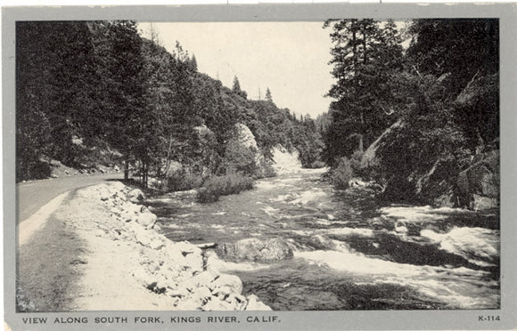 View Along South Fork, Kings River, CA - Carey's Emporium