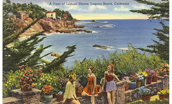 A Vista of Laguna Shores, Laguna Beach, CA - Carey's Emporium