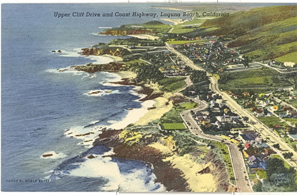 Upper Cliff Drive and Coast Highway, Laguna Beach, CA - Carey's Emporium