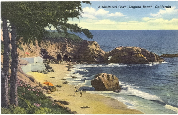 A Sheltered Cove, Laguna Beach, CA - Carey's Emporium