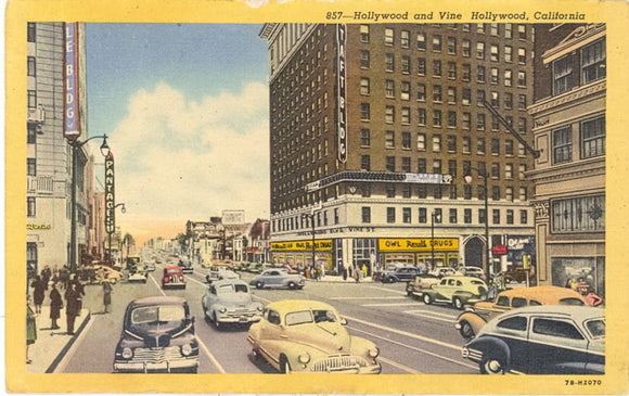 Hollywood and Vine, Hollywood, CA - Carey's Emporium