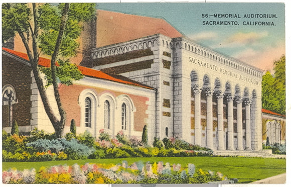 Memorial Auditorium, Sacramento, CA - Carey's Emporium