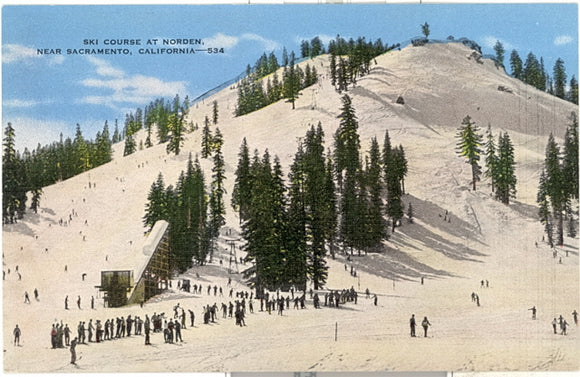 Ski Course at Norden, near Sacramento, CA - Carey's Emporium