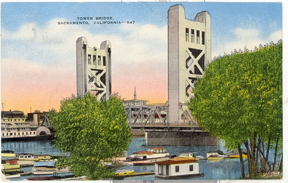 Tower Bridge, Sacramento, CA - Carey's Emporium