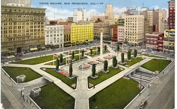 Union Square, San Francisco, CA - Carey's Emporium