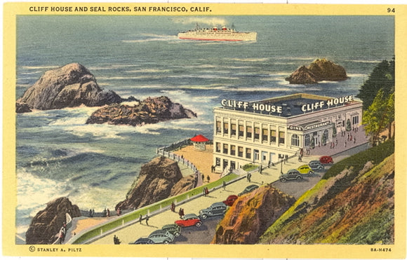 Cliff House and Seal Rocks, San Francisco, CA - Carey's Emporium