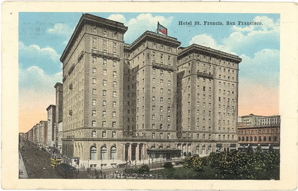 Hotel St. Francis, San Francisco, CA - Carey's Emporium