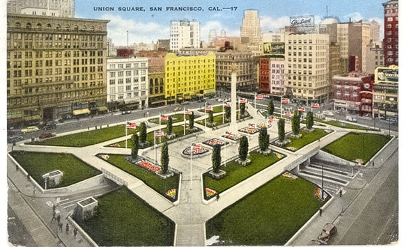 Union Square, San Francisco, CA - Carey's Emporium