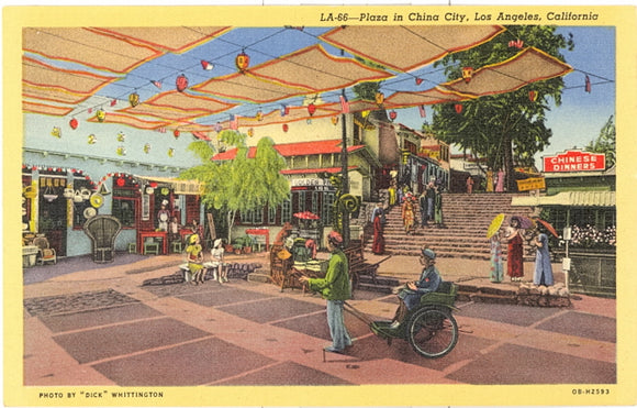 Plaza in China City, Los Angeles, CA - Carey's Emporium