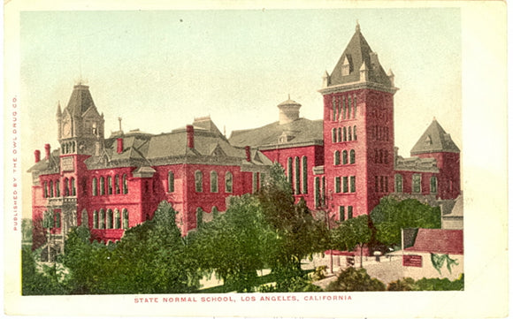 State Normal School, Los Angeles, CA - Carey's Emporium