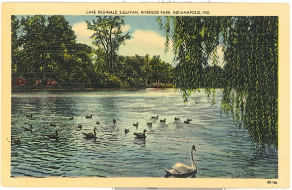 Lake Reginald Sullivan, Riverside Park, Indianapolis, IN - Carey's Emporium