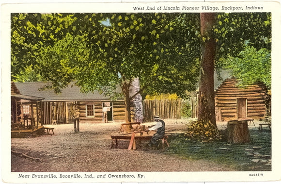 West End of Lincoln Pioneer Village, Rockport, IN - Carey's Emporium