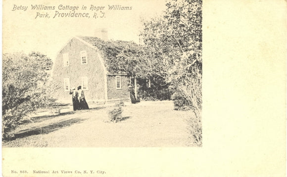 Betsy Williams Cottage in Roger Williams Park, Providence, RI - Carey's Emporium
