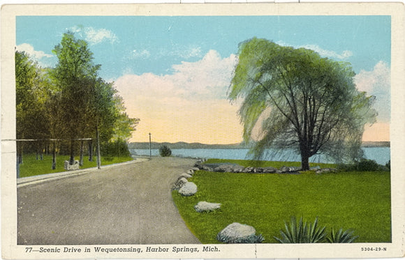 Scenic Drive in Wequetonsing, Harbor Springs, MI - Carey's Emporium