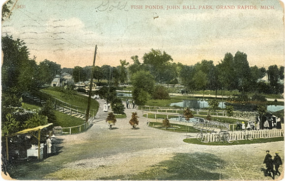 Fish Ponds, John Ball Park, Grand Rapids, MI - Carey's Emporium