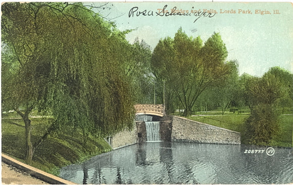 The Bridges and Falls, Lords Park, Elgin, IL - Carey's Emporium