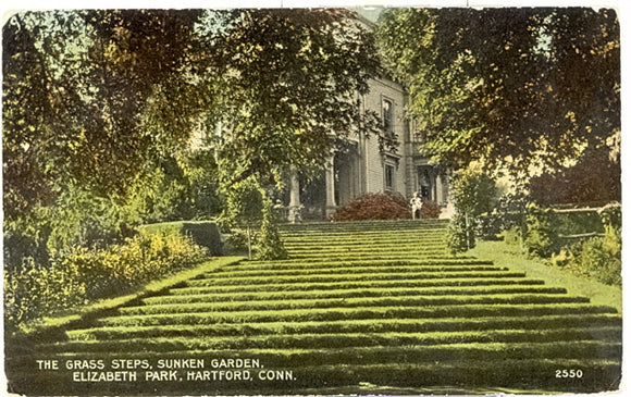 The Grass Steps, Sunken Garden, Elizabeth Park, Hartford, CT - Carey's Emporium