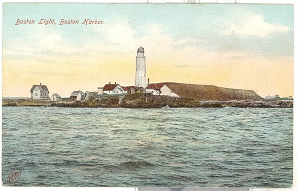 Boston Light, Boston Harbor, Boston, MA - Carey's Emporium