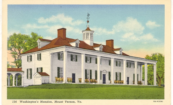 Washington's Mansion, Mt. Vernon, VA - Carey's Emporium