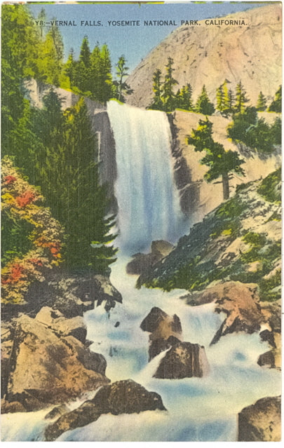 Vernal Falls, Yosemite National Park, California - Carey's Emporium