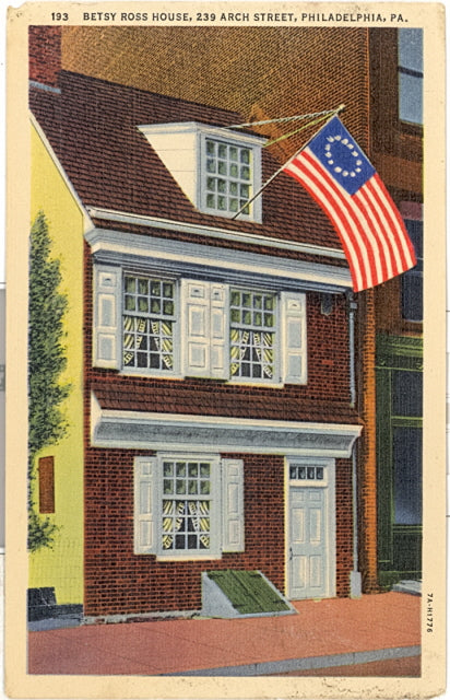 Betsy Ross House, 239 Arch St., Philadelphia, PA - Carey's Emporium