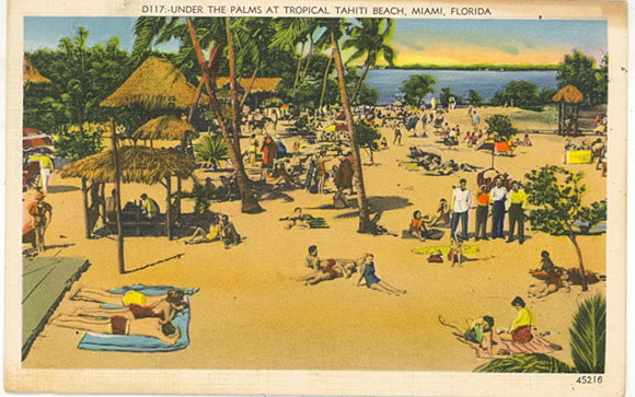 Under The Palms at Tropical Tahiti Beach, Miami, FL - Carey's Emporium