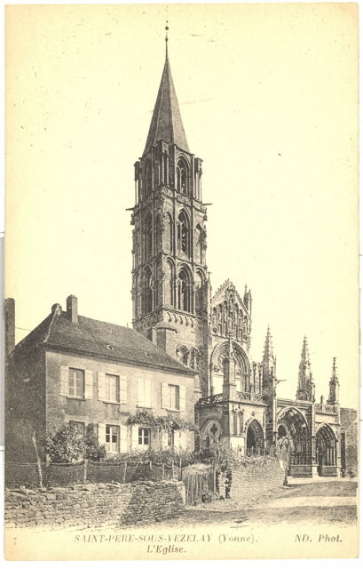 Saint-Pere-Sous-Vezelay, Yonne, L'Eglise - Carey's Emporium