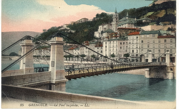 Le Pont Suspendu, Grenoble - Carey's Emporium
