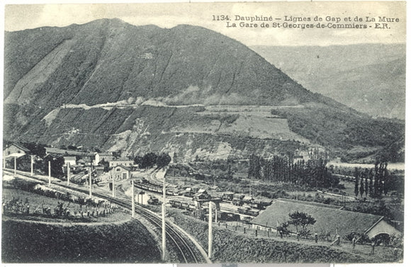 Lignes de Gap et de La Mure La Gare de St. Georges-de-Commiers, Dauphine - Carey's Emporium
