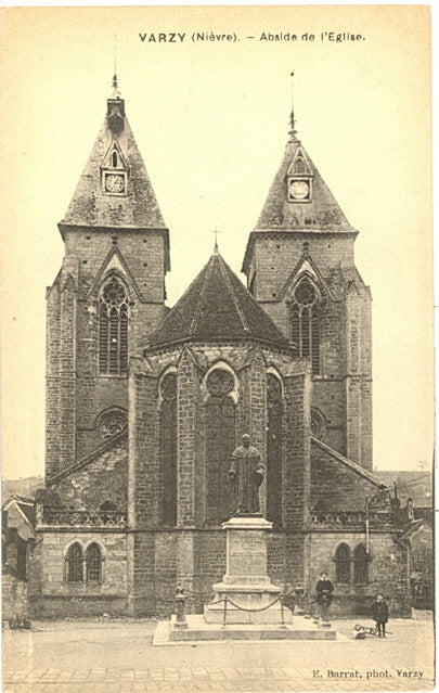Varzy, Nievre, Abside de l'Église - Carey's Emporium