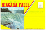 Colorful Niagara Falls, Niagara Falls, NY Souvenir Folder - Carey's Emporium