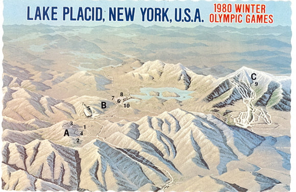 1980 Olympic Winter Games, Lake Placid, NY - Carey's Emporium
