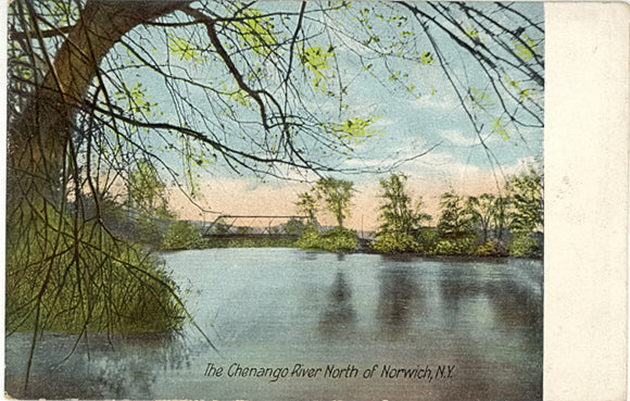 The Chenango River North of Norwich, NY - Carey's Emporium