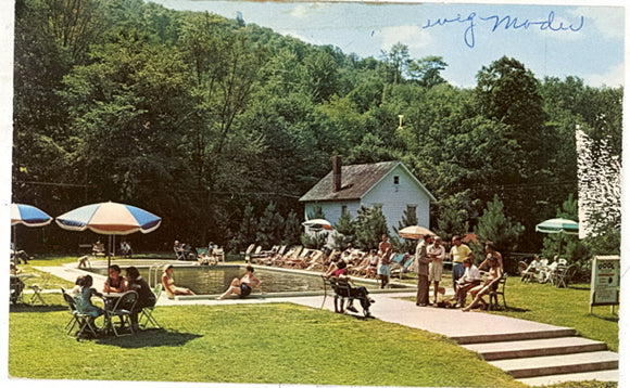 Swimming Pool of the Bloch's Park Terrace Hotel, Fleischmanns, NY - Carey's Emporium