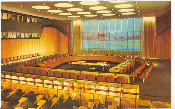 United Nations Economic and Social Council Chamber, New York City, NY - Carey's Emporium