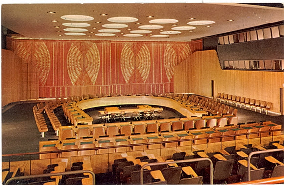 United Nations Economic and Social Council Chamber, New York City, NY - Carey's Emporium