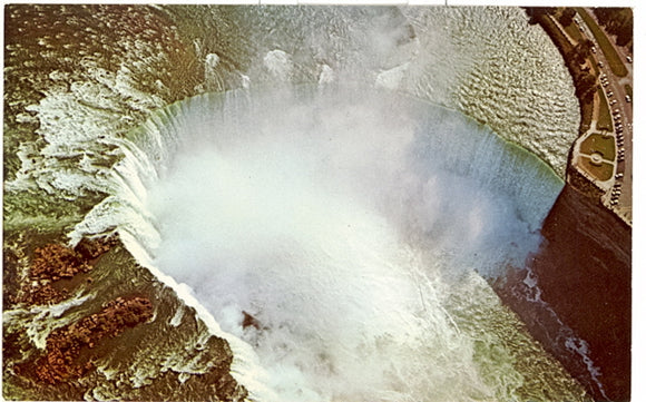 Aerial View of the Horseshoe Falls, Niagara Falls - Carey's Emporium