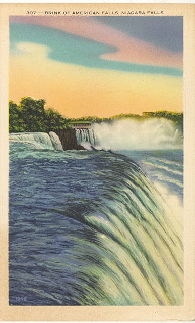 Brink of American Falls, Niagara Falls, NY - Carey's Emporium