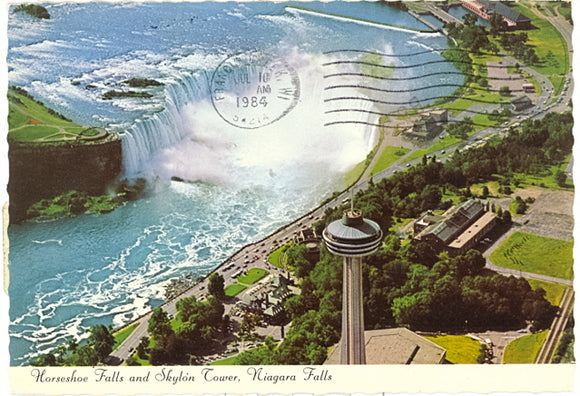 Horseshoe Falls and Skylon Tower, Niagara Falls - Carey's Emporium