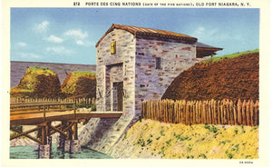 Porte Des Cinq Nations, Old Fort Niagara, NY - Carey's Emporium