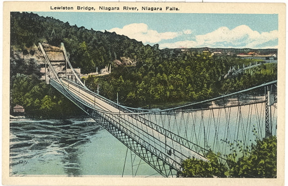 Lewiston Bridge, Niagara River, Niagara Falls, NY - Carey's Emporium
