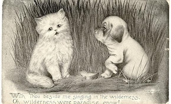 With Thou Beside Me Singing in the Wilderness, Oh Wilderness Were Paradise enow! - Carey's Emporium
